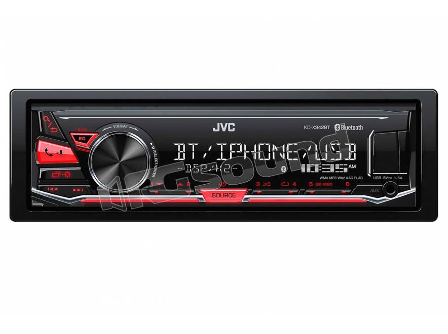 JVC KD-X342BT | Autoradio 1 din e 2 din Car stereo - Autoradio 1 e 2