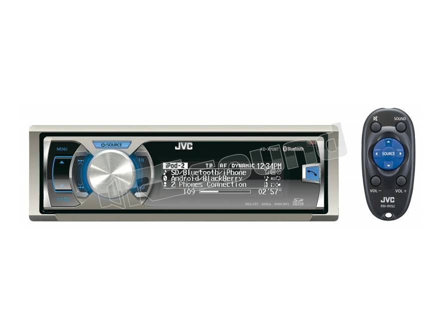JVC KD-X70BT Sintolettore Digital Media | Autoradio 1 din e 2 din Car