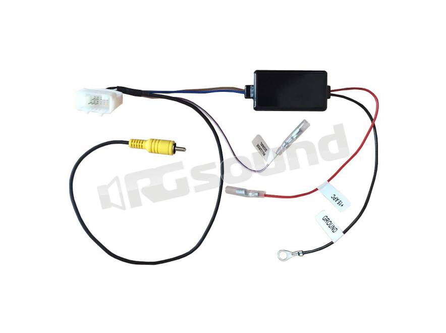 Cavo Adattatore Per Telecamera Posteriore 12 Pin – 24cm, Compatibile Con VW Golf 5/6 E B6 Con RCD330