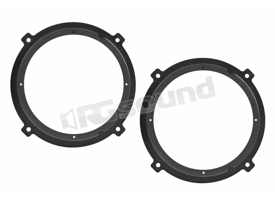 Supporti Altoparlanti Posteriori 100/130 Mm - Compatibili Con Fiat, Alfa, Opel, Ford