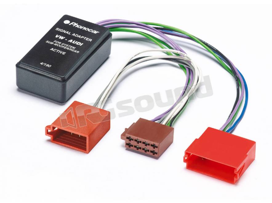 ALTOP.-NO amplificatore-NO MMI Conn VW  T6 DAL 2015 CONN.E AUTORADIO ALIM 