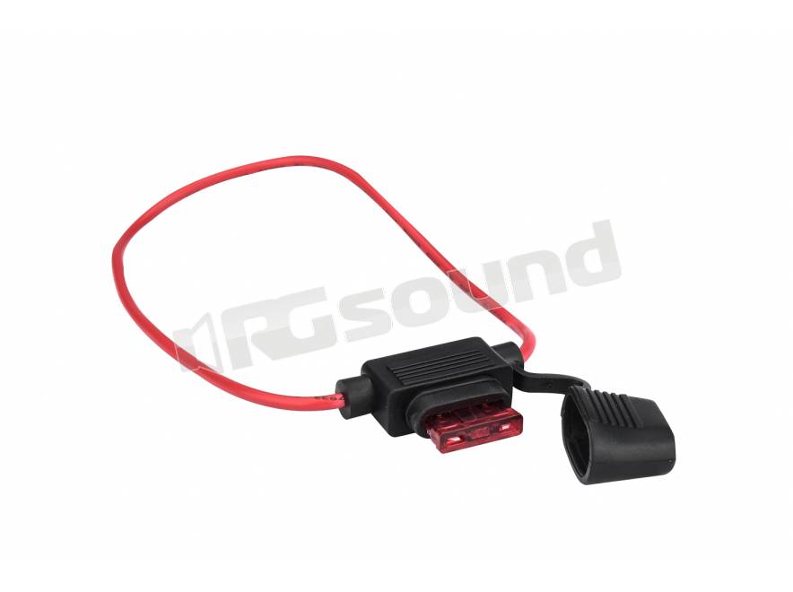 Phonocar 4/492 – Portafusibile 4 Vie Con Voltmetro LED, Distributore Di Corrente Per Cavi AFC, 2 Ingressi 50mm² E 4 Uscite 25mm², Luce Blu