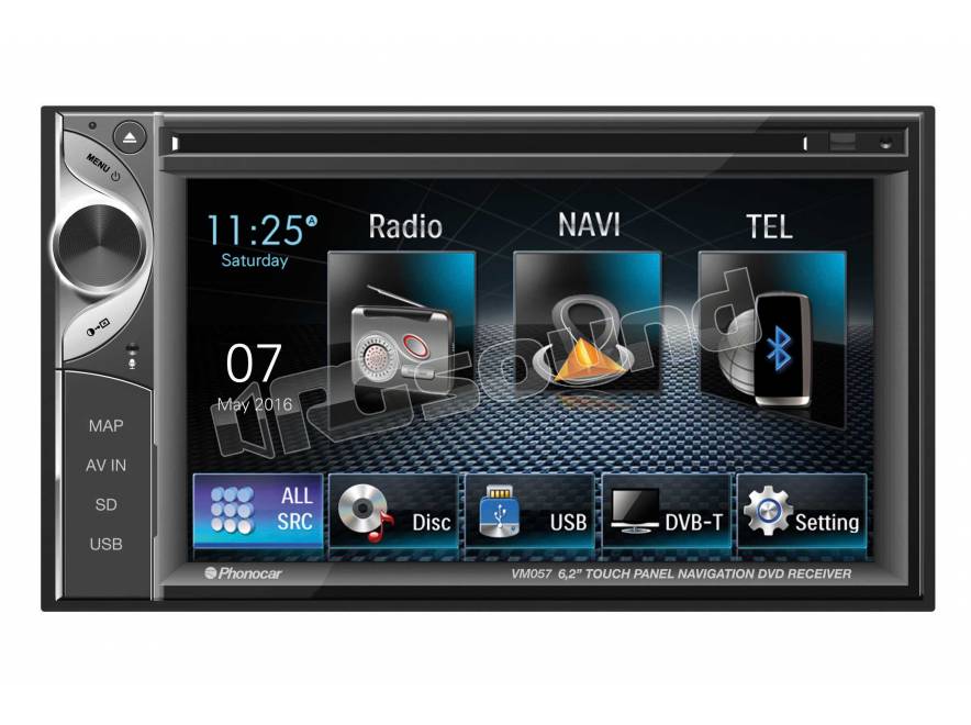 Phonocar NV980 Mappa di navigazione iGo Primo EUROPA per VM086