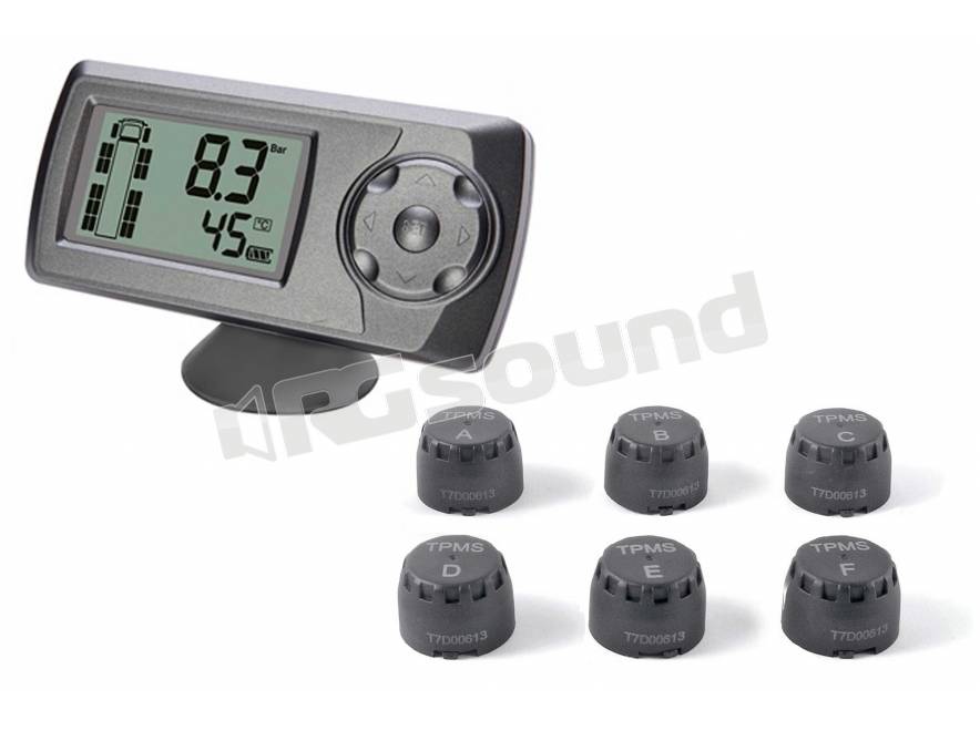 TPMS Shkalacar Monitor Pressione Pneumatici - Wireless, Solare/USB, 4 Sensori, Allarmi, Display LCD - Foto 8
