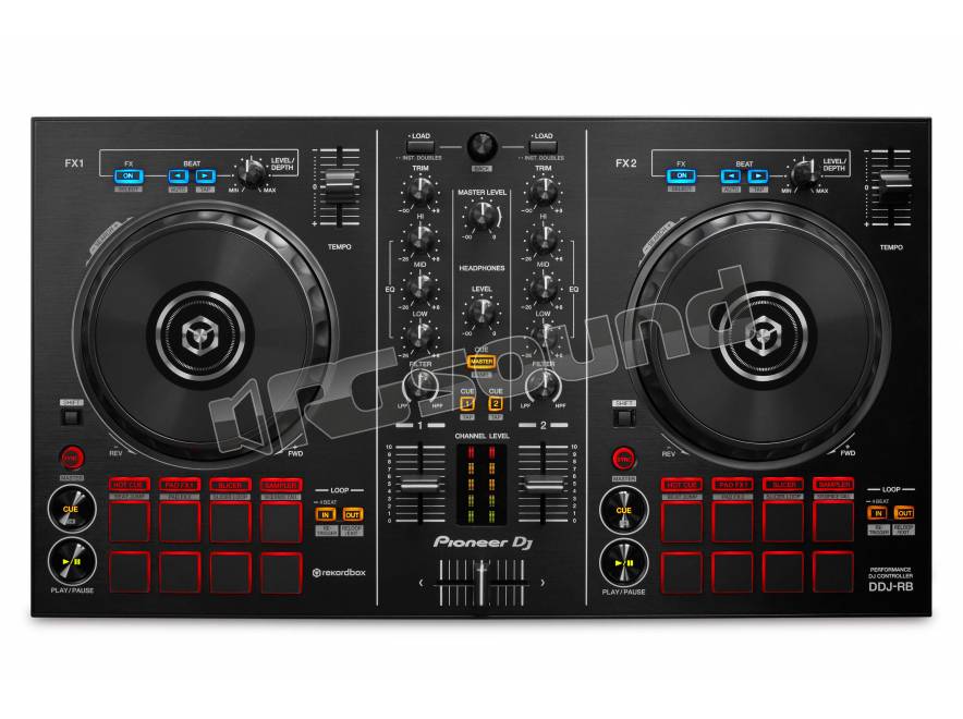 Pioneer DJ DDJ-RB controller portatile a 2 canali per rekordbox DJ | P