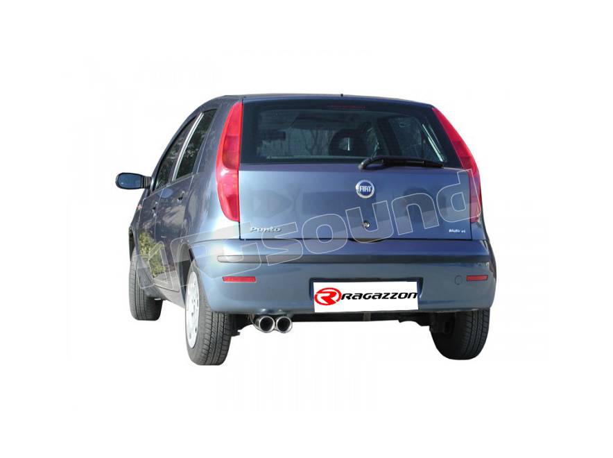 scarico sportivo fiat punto 2 serie
