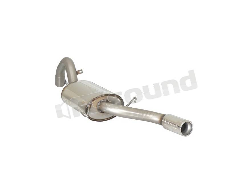 Terminale di scarico in acciaio inox lucido Pilot TS 06 | Autoricambi