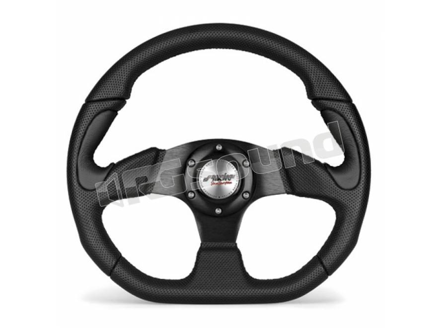 Sportstuur Auto X2 Poly/Pelle 'Formula' 330mm - Zwart SR X233PIN