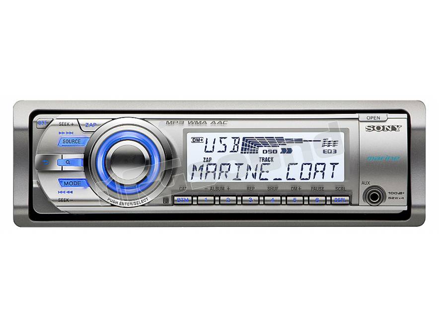 Custodia Impermeabile Sony GMD-616 Per Stereo Marini/auto