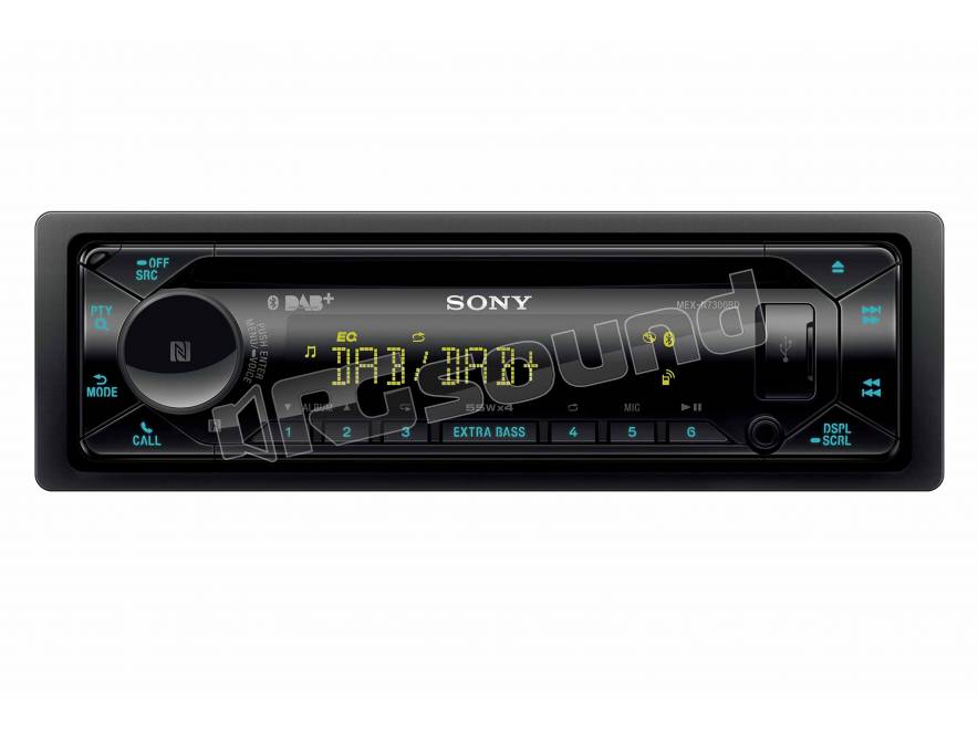 Sony MEX-N7300KIT Autoradio CD Dab/Dab+ Antenne Dab avec