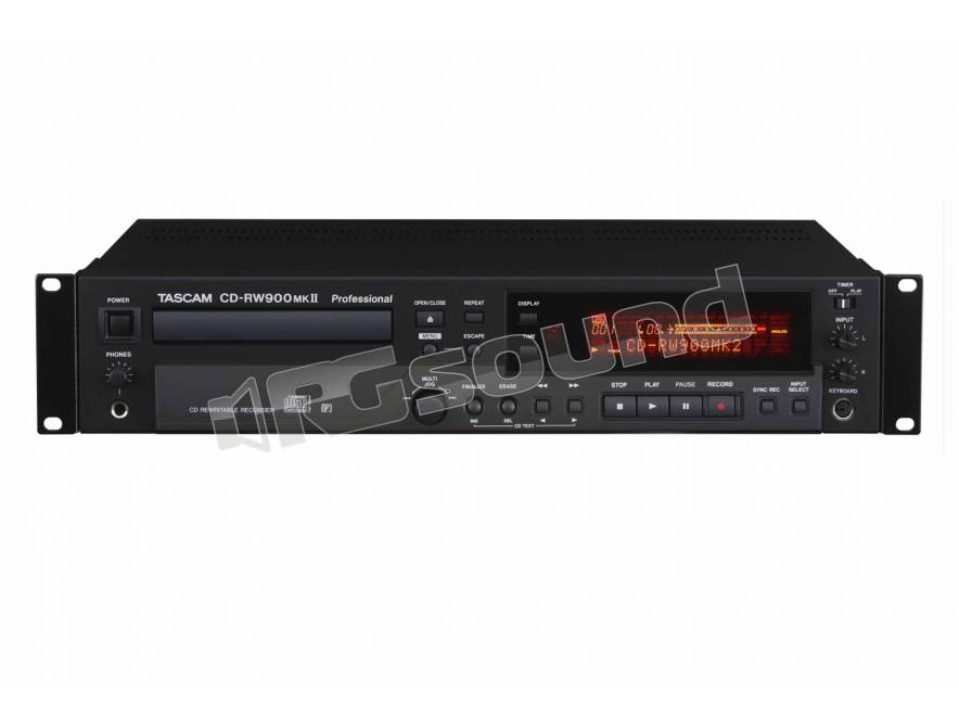 TASCAM CD-RW900MKII registratore CD audio professionale
